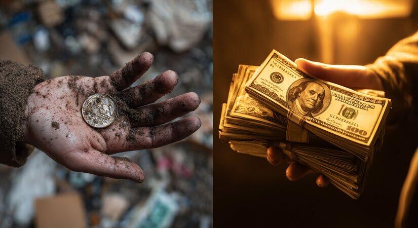 monetary debasement - from silver to dirty-paper